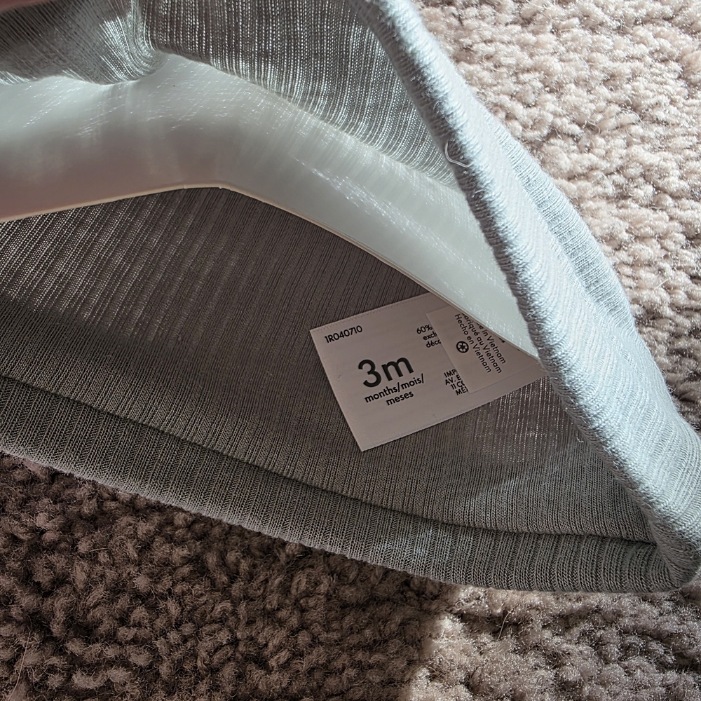 Carter's Ribbed Gray Baby Hat - Picture 3 of 3